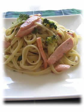 彩りパスタ。