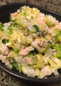 白菜とツナの簡単サラダ