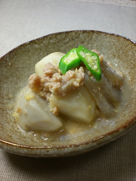 里芋のにくみそ煮
