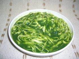 ほうれん草のパスタ