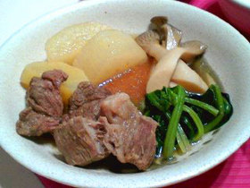 お肉もお野菜もタップリ♪ゴロゴロ煮物
