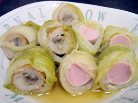 ロール白菜 de おでん