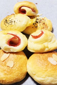 何パンにする？手ごねでふんわり万能パン☆