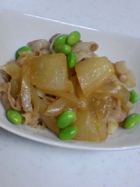 豚肉と大根の煮物