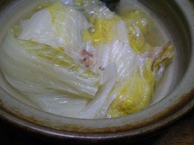 白菜の簡単とろとろ煮