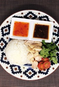 海南鶏飯 (シンガポールチキンライス)