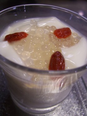 簡単ッ☆ 即席! とろ~り杏仁豆腐♪