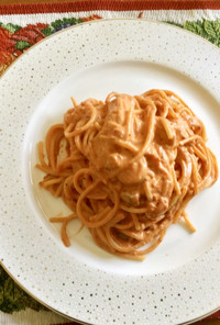 スパゲッティ・トマトマスカルポーネソース