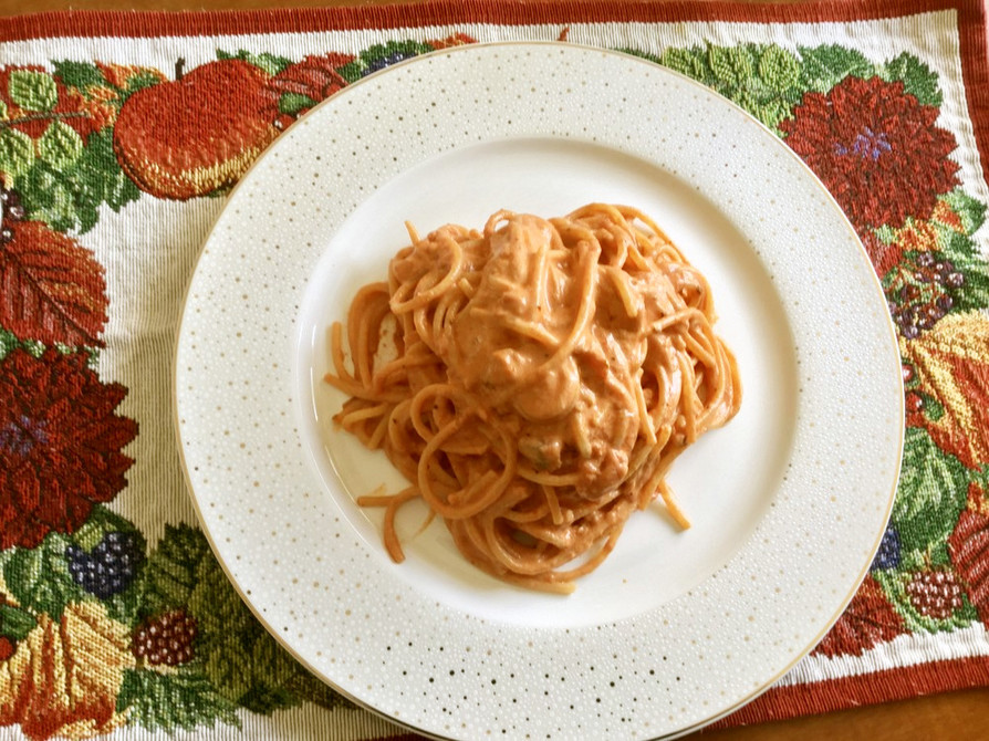 スパゲッティ・トマトマスカルポーネソースの画像