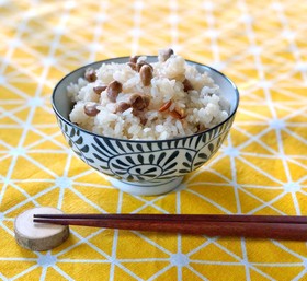 節分の豆で炊き込みご飯☆3歳以下の子も♪