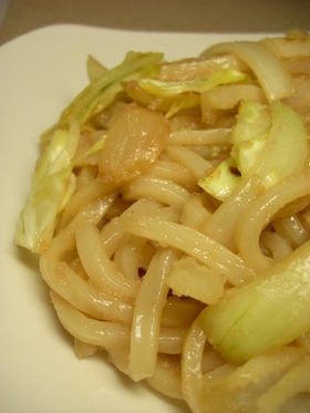 たらこの焼きうどん♪
