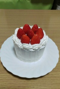 10cm型スポンジケーキ