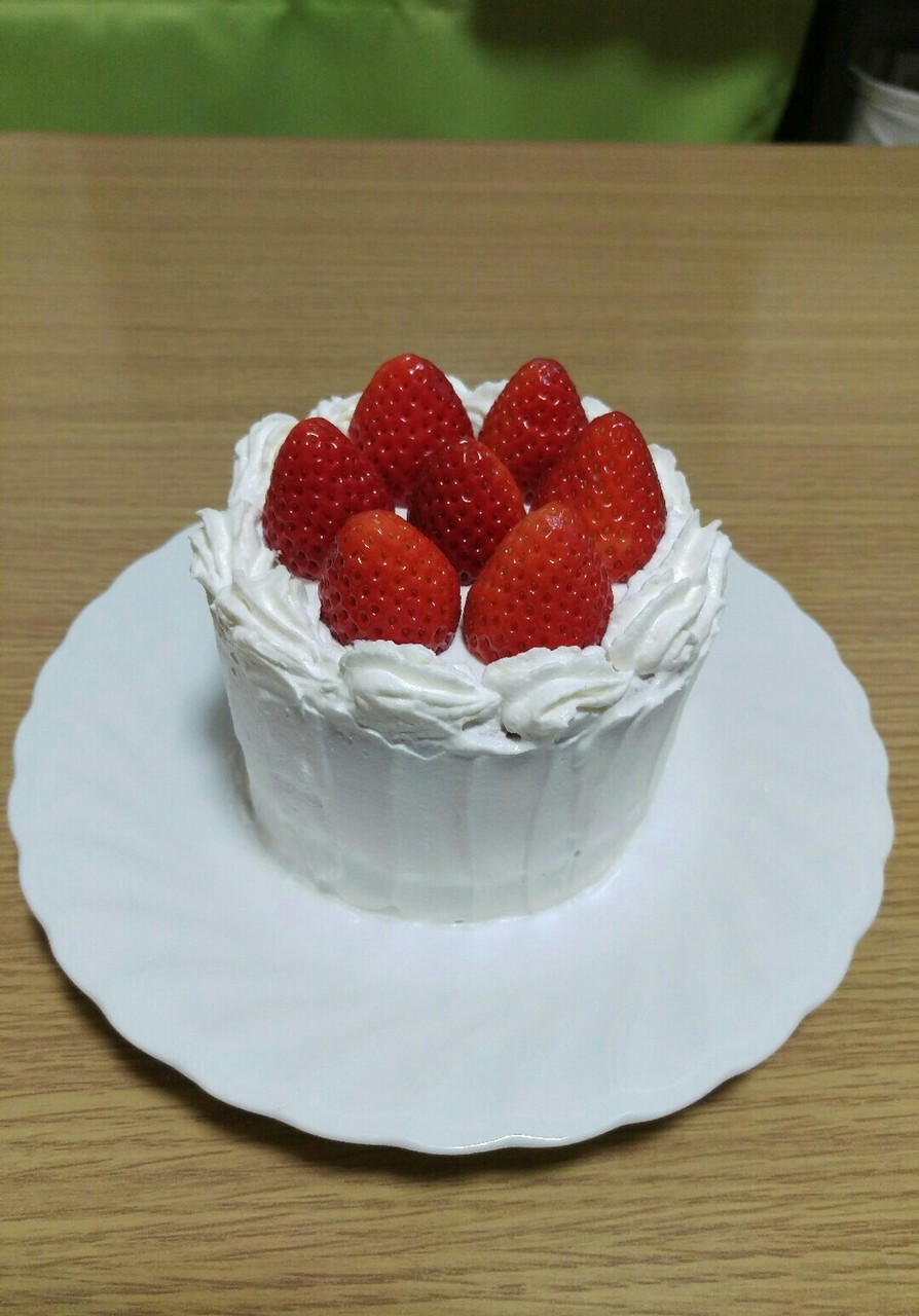 10cm型スポンジケーキの画像