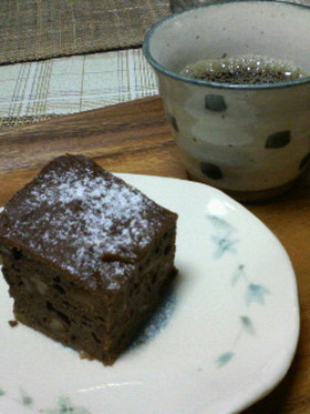 **卵白消費*しっとりチョコケーキ**