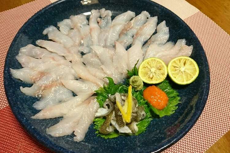 あいなめの刺身 レシピ 作り方 By 38skitchen クックパッド 簡単おいしいみんなのレシピが375万品