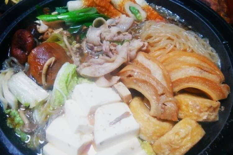 豚すき焼き 変わり種いり レシピ 作り方 By Umiぽん クックパッド 簡単おいしいみんなのレシピが355万品