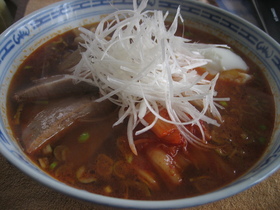 韓国風ラーメン
