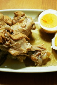 鶏手羽元とたまごの酢醤油煮