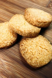低糖質★卵・小麦粉不使用のチーズクッキー