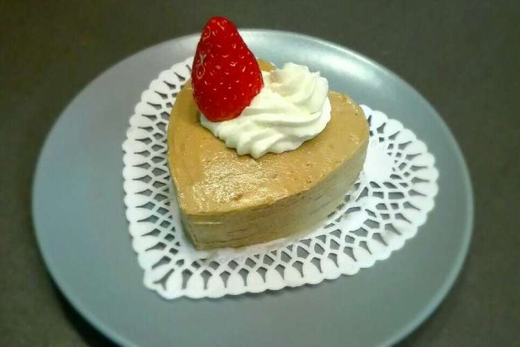 バレンタイン コーヒークリームケーキ レシピ 作り方 By Looore クックパッド