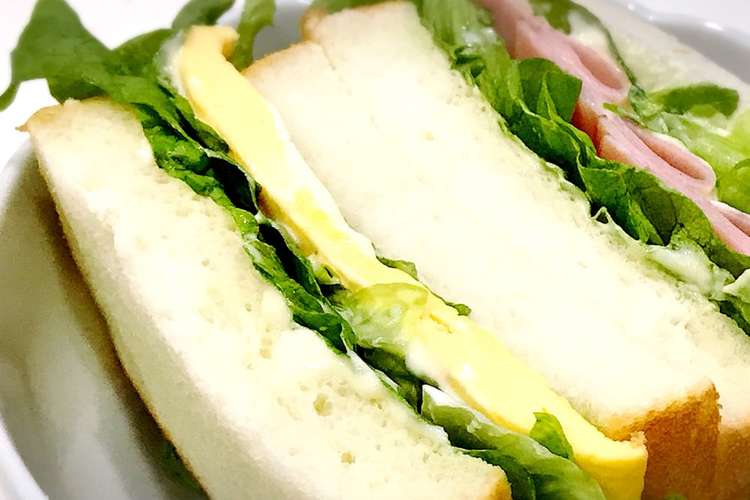 たまごサンド ハムサンド 簡単 失敗なし レシピ 作り方 By ぴーたーくん クックパッド 簡単おいしいみんなのレシピが356万品
