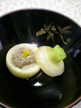 蕪をカプッ♪