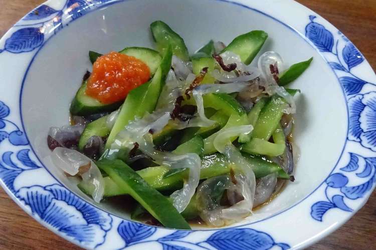 生くらげの酢の物 レシピ 作り方 By おでのおでん クックパッド 簡単おいしいみんなのレシピが354万品