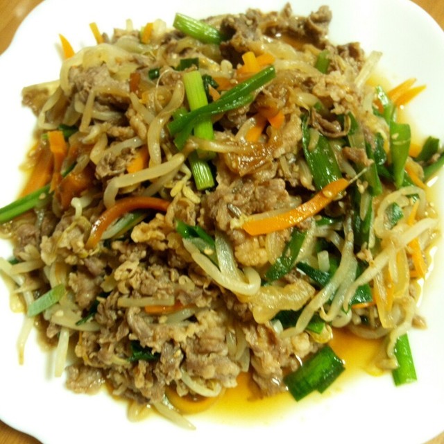 焼肉のたれで簡単プルコギ レシピ 作り方 By コウちゃん 愛犬 クックパッド 簡単おいしいみんなのレシピが356万品