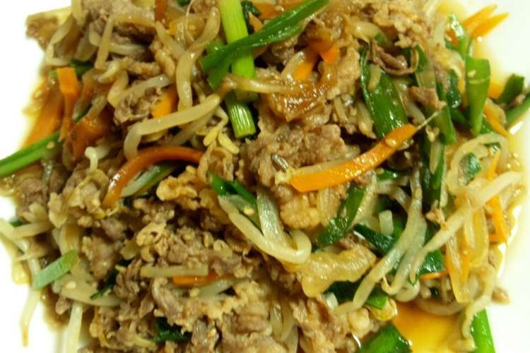 焼肉のたれで簡単プルコギ レシピ 作り方 By コウちゃん 愛犬 クックパッド 簡単おいしいみんなのレシピが356万品