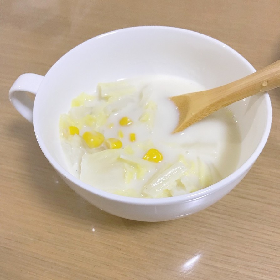 白菜豆乳スープ☆の画像