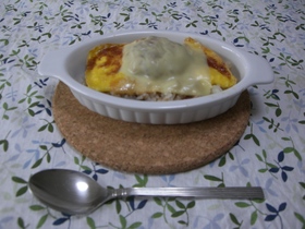 冬にぴったり!アツアツハンバーグドリア★