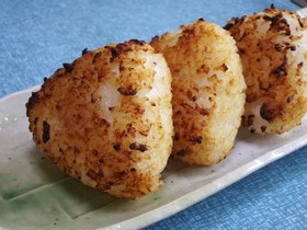 ゆず味噌の焼きおにぎり