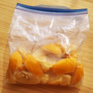 レンジ＆チャック付保存袋で作る塩レモン