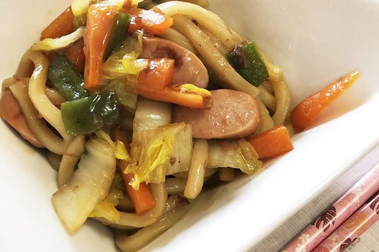 簡単ランチ すき焼き風焼うどん レシピ 作り方 By 豆ポコ クックパッド 簡単おいしいみんなのレシピが372万品