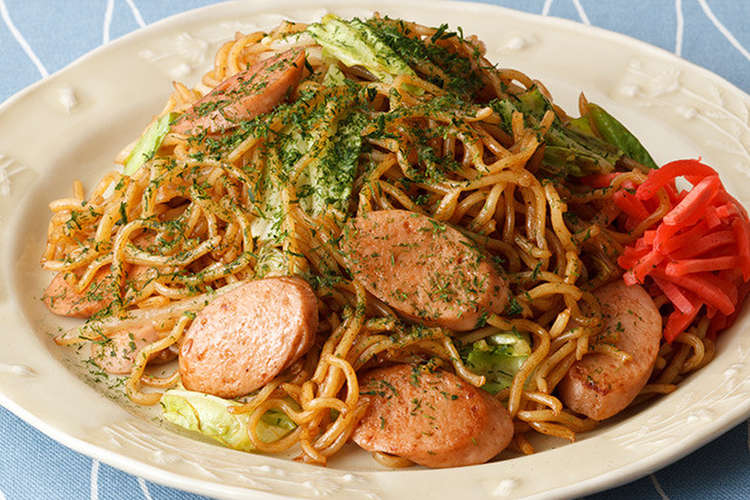 おさかなのソーセージ入りソース焼きそば レシピ 作り方 By ニッスイ クックパッド 簡単おいしいみんなのレシピが359万品