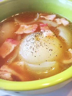 玉ねぎ丸ごと!デトックススープ♡