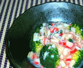 簡単&豪華 ブロッコリーの帆立あんかけ♪