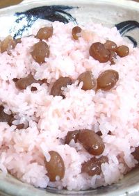 北海道のお赤飯（炊飯器で♪）