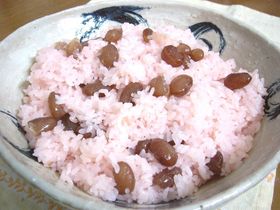 北海道のお赤飯(炊飯器で♪)