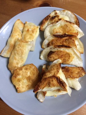 餃子の皮で☆じゃがいものサモサ気分