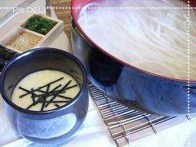 とろろつゆde釜揚げうどん