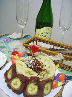 ❤ฺチョコバナナミルクレープ❤ฺ