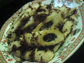 ちくわ◎からしマヨ炒め