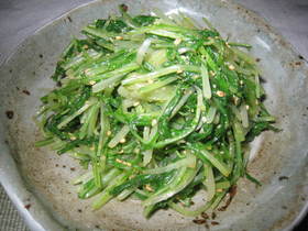 水菜ナムル☆ゆず風味