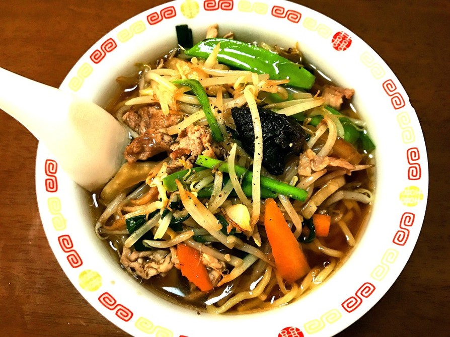 本格家中華❗️野菜たっぷりタンメンの画像
