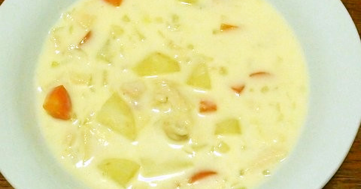 コストコの鶏胸水煮缶でクリームシチュー レシピ 作り方 By ホセの料理日記 クックパッド 簡単おいしいみんなのレシピが357万品