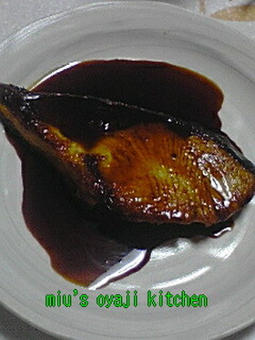 簡単レシピ2 ブリの照り焼き