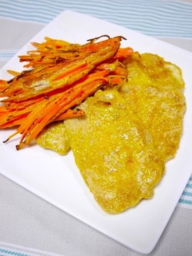 だれでも簡単!むね肉ピカタ☆柚子胡椒風味