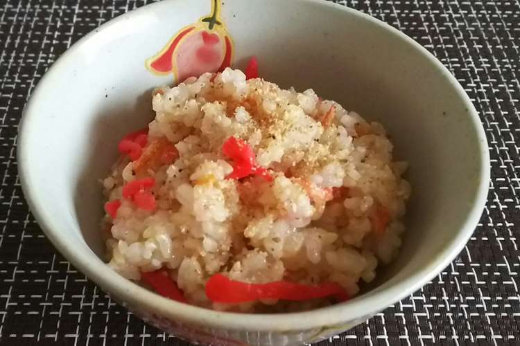 桜海老と紅生姜の玄米混ぜご飯 レシピ 作り方 By 愛乙女 愛 クックパッド 簡単おいしいみんなのレシピが360万品