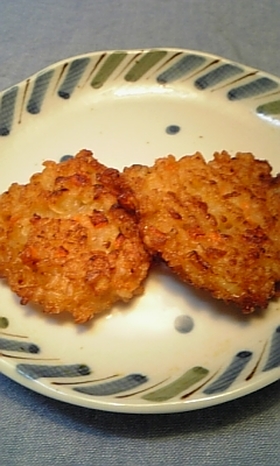 発芽雑穀米の揚げ焼き~♪